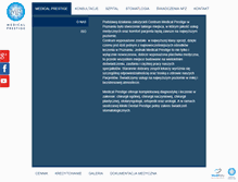 Tablet Screenshot of medicalprestige.com